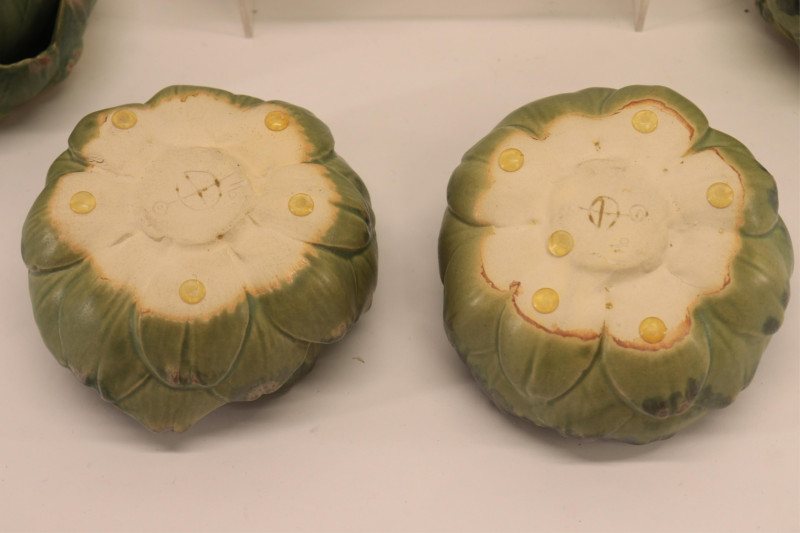 6 Contemporary Pottery Artichoke Bowls