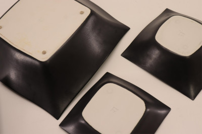 Armani Casa Matte Black Porcelain Dinner Svc for 8