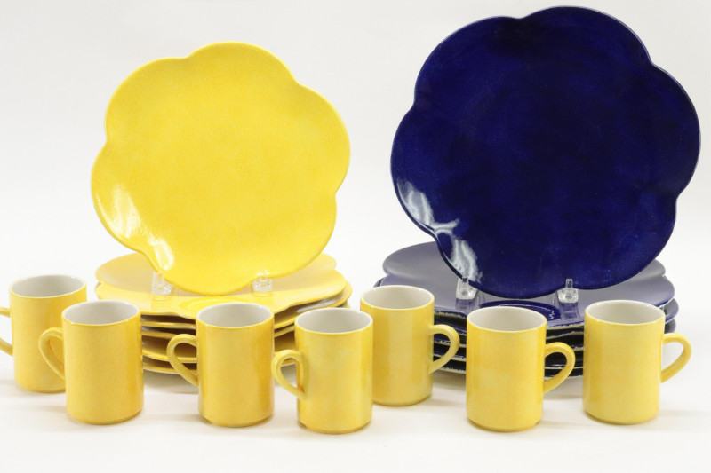 19 Maryse Boxer Pottery Plates &amp; Cups