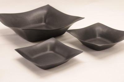 Armani Casa Matte Black Porcelain Dinner Svc for 8