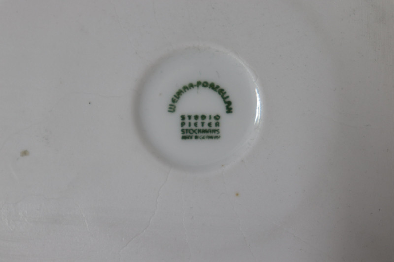 Weimar Porcelain Studio Pieter Stockmann
