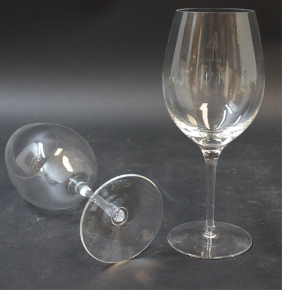 Set of 24 Orrefors Clear Glass Red Wines