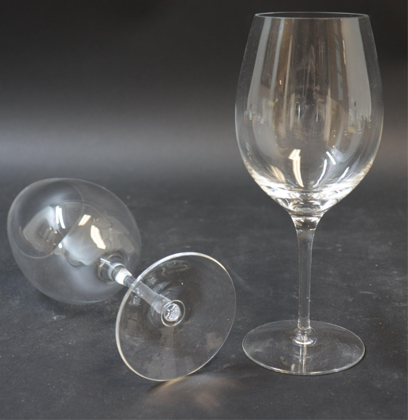 Set of 24 Orrefors Clear Glass Red Wines