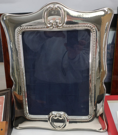 Approx. 27 Photo Frames, Tiffany, Silver