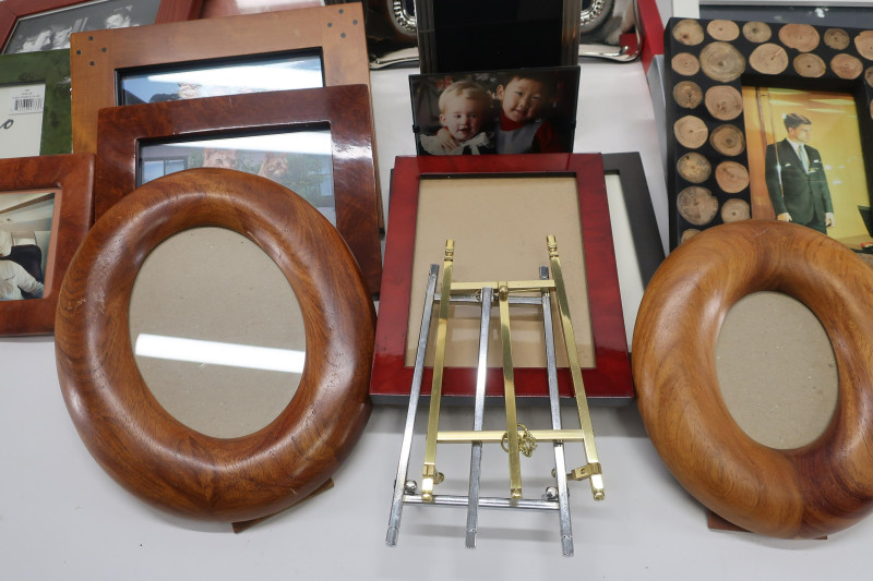 Approx. 27 Photo Frames, Tiffany, Silver