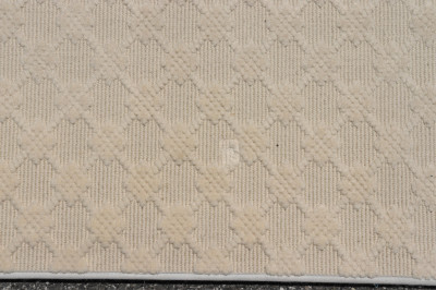 Large Ivory Patterned Carpet