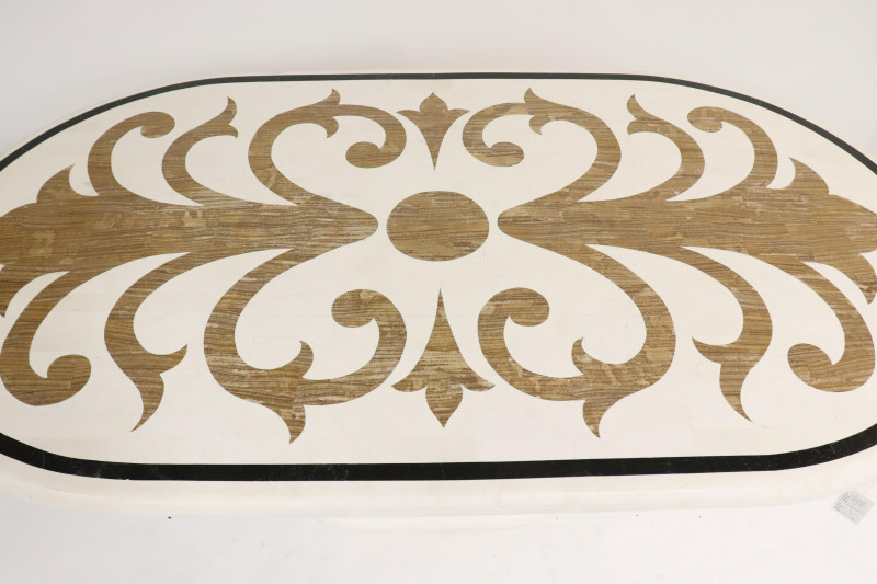 Modern Oval Dining Table