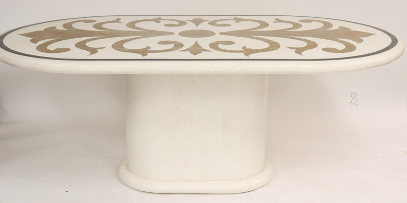 Modern Oval Dining Table