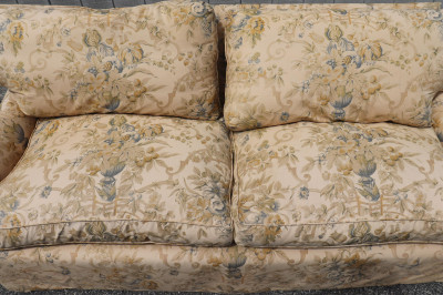 George Smith Floral Upholstered Sofa