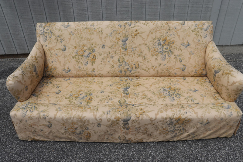 George Smith Floral Upholstered Sofa