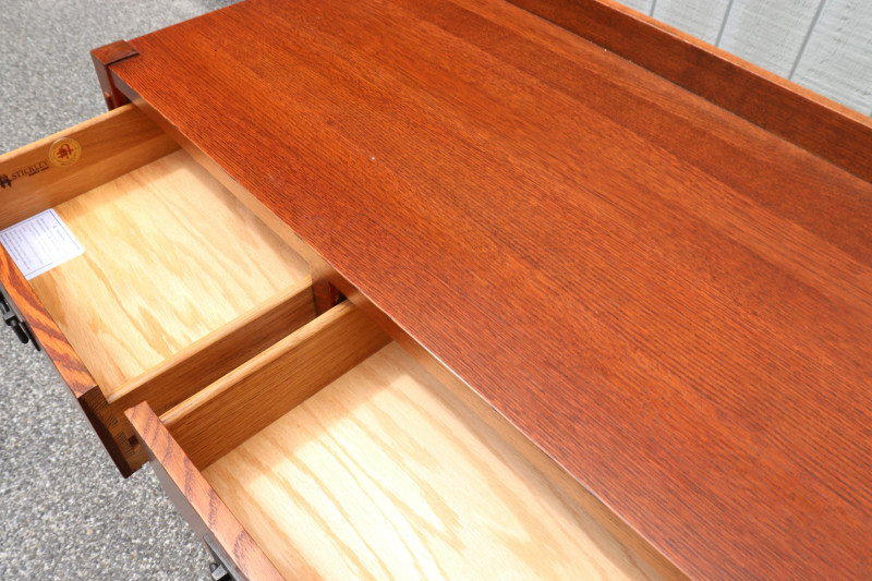 Stickley; E. J. Audi Oak Low Dresser