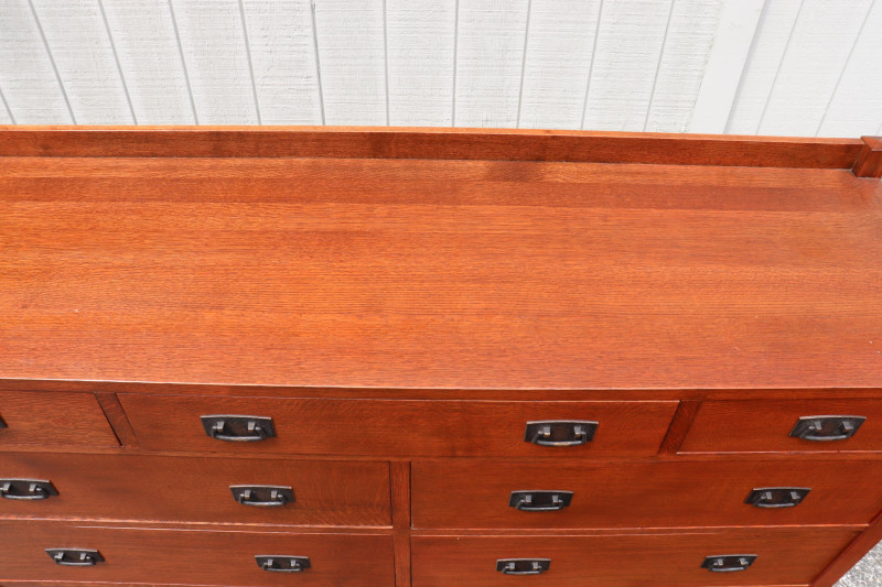 Stickley; E. J. Audi Oak Low Dresser