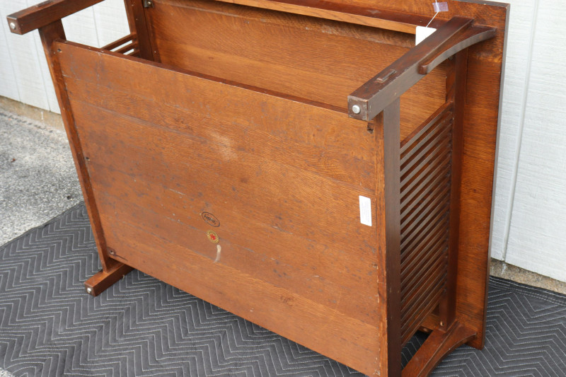 Stickley; E. J. Audi Oak Coffee Table