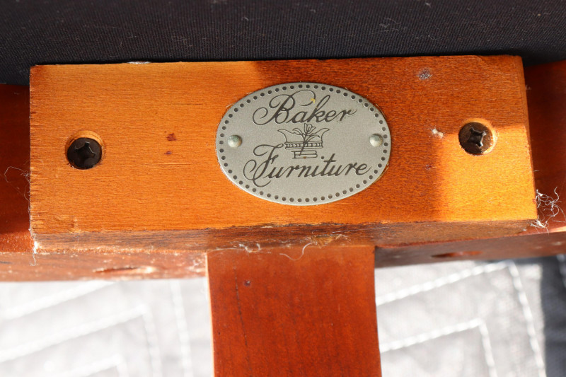 4 Baker Furniture Biedermeier Style Dining Chairs