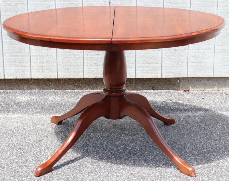 European Bench Made Cherry Dining Extension Table