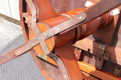 European Bench Made Cherry Dining Extension Table