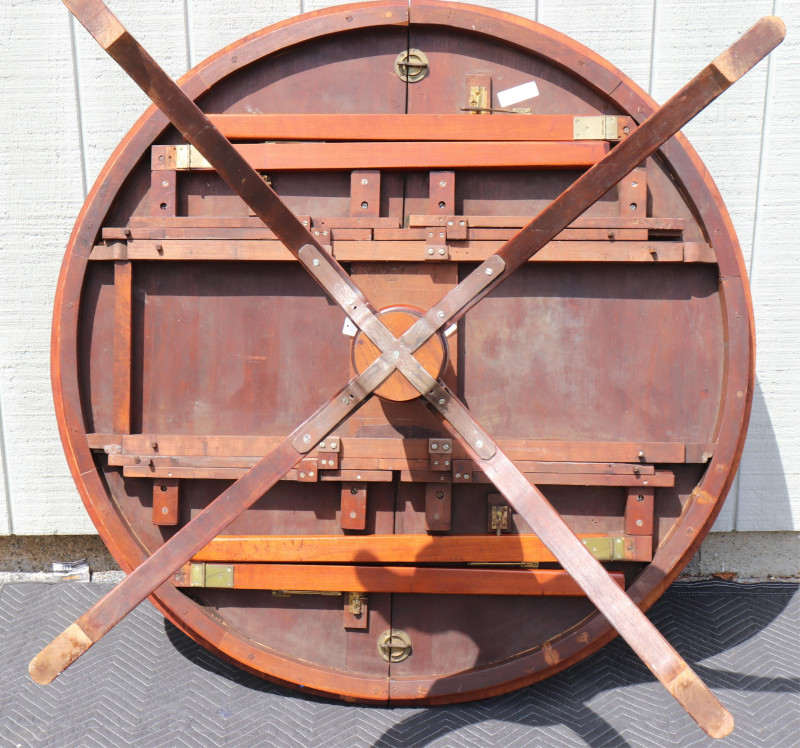 European Bench Made Cherry Dining Extension Table