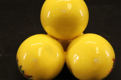 Royal Worchester 3 Flask Cluster Vase, c. 1900