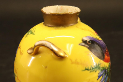 Royal Worchester 3 Flask Cluster Vase, c. 1900