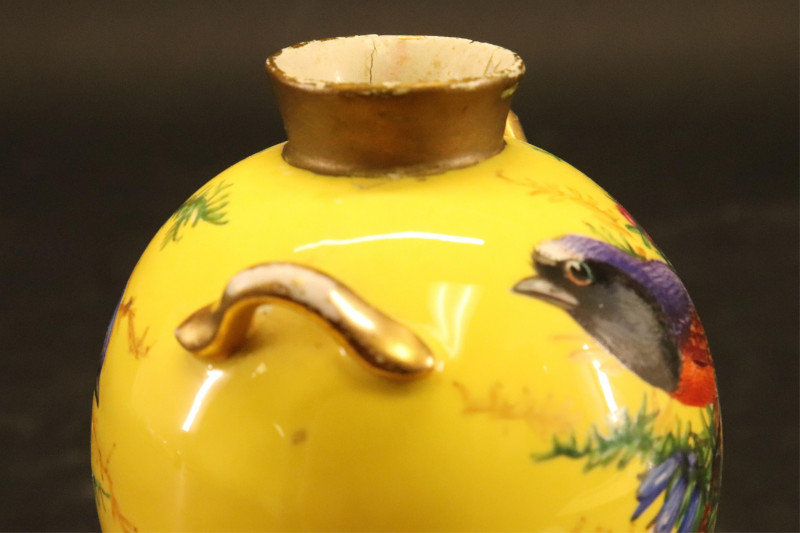 Royal Worchester 3 Flask Cluster Vase, c. 1900