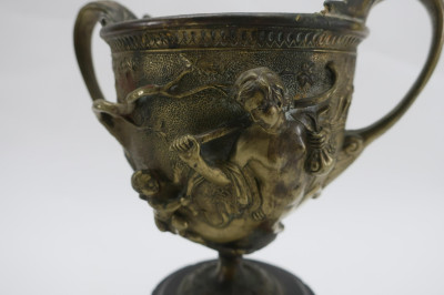 4 Bronze Urns