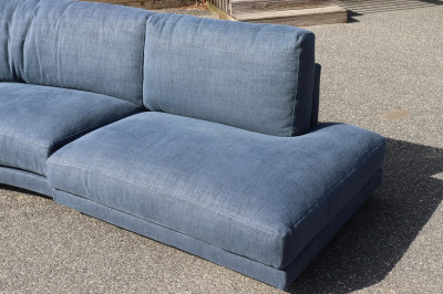 Swan Italia 3-Piece Sectional Sofa