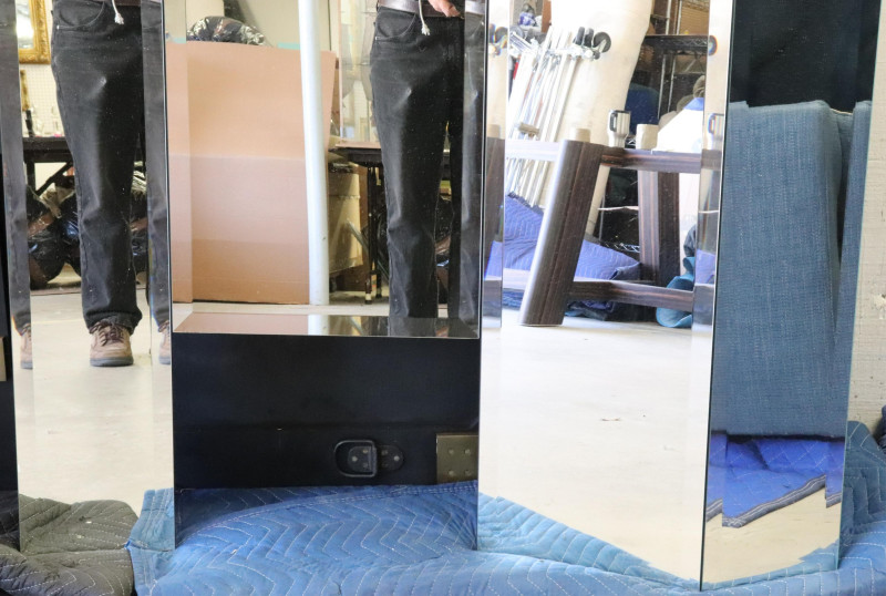 Contemporary Beveled Full Length Dressing Mirror