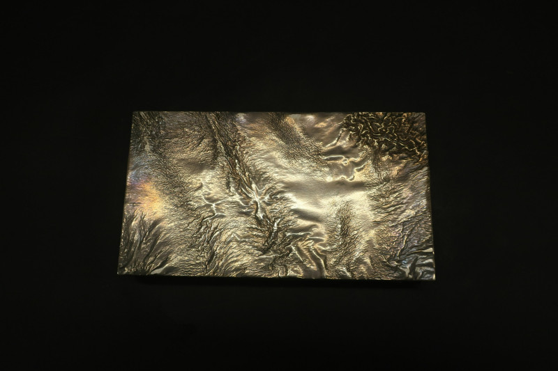 Tiffany Sterling Silver Samorodok Cigar Box