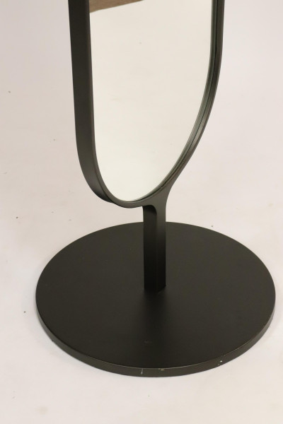 Contemporary Bronze Patinated Metal Pier Mirror