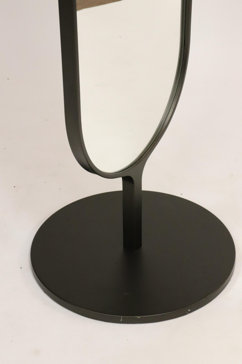 Contemporary Bronze Patinated Metal Pier Mirror
