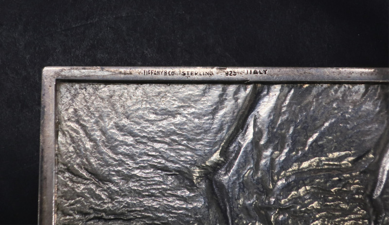 Tiffany Sterling Silver Samorodok Cigar Box