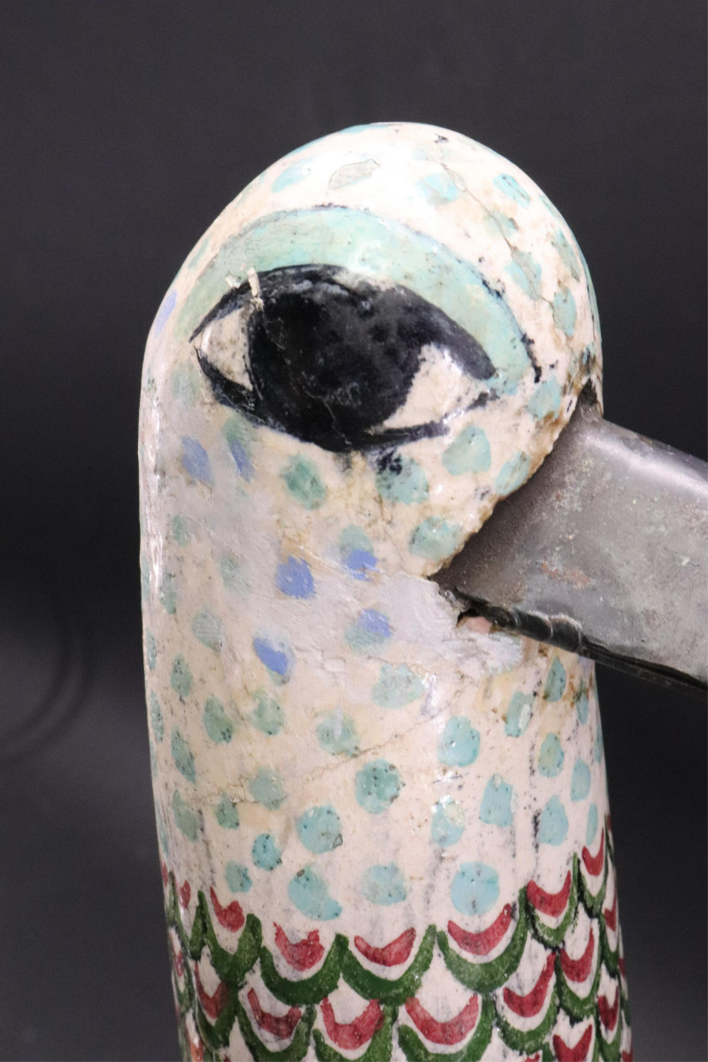 Birger Kaipianen, Curlew, Stoneware/Metal, c.1960