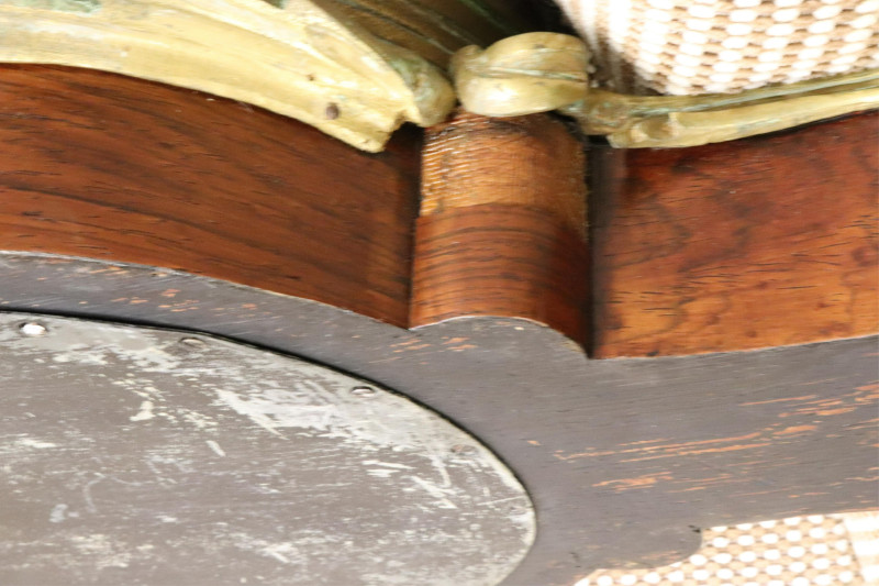 Boulle Marquetry Wall Clock Barometer, F. Lesage