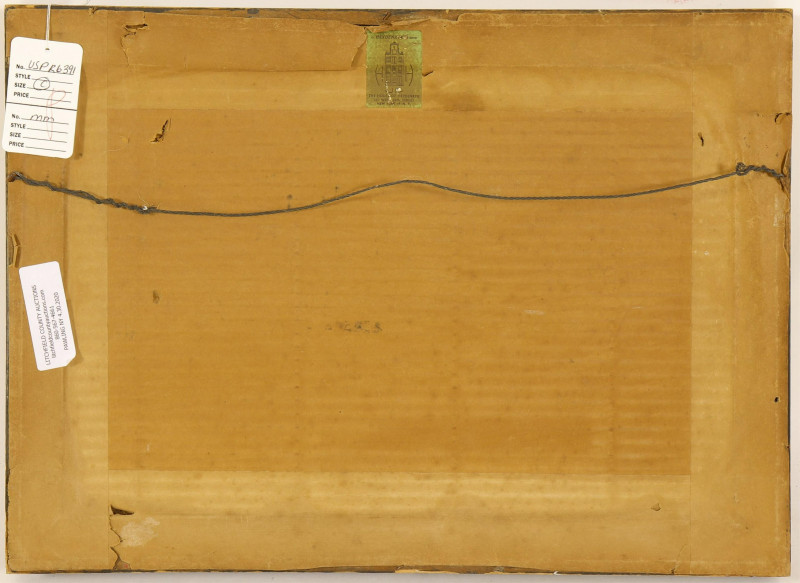 Indian Mola Textile, House of Heydenryk Frame, NYC