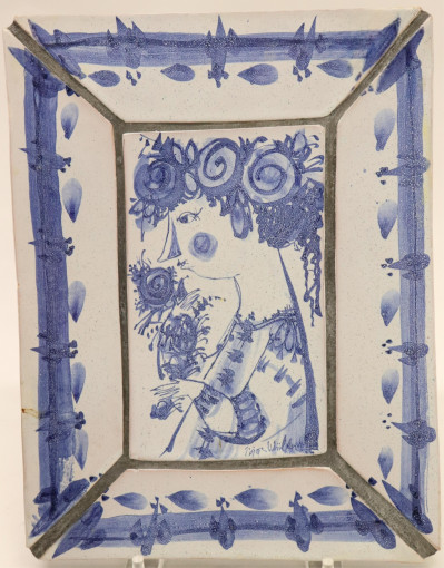 2 Bjorn Wiinblad Ceramic Wall Plaques