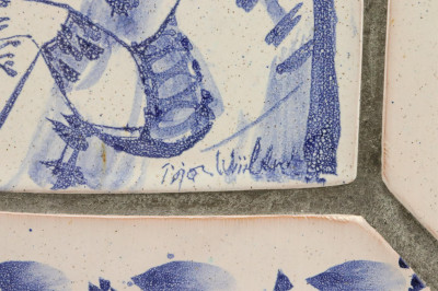 2 Bjorn Wiinblad Ceramic Wall Plaques