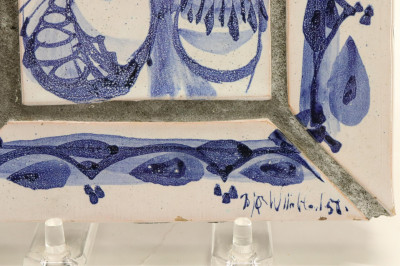 2 Bjorn Wiinblad Ceramic Wall Plaques