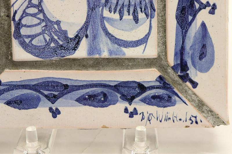 2 Bjorn Wiinblad Ceramic Wall Plaques