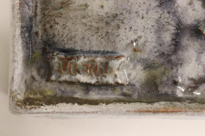 Ugo Lucerni, Flowers Butterflies Plaque &amp; Other