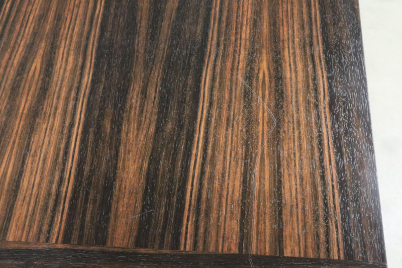 Custom Macassar Ebony Veneered Dining Table