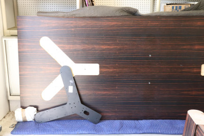 Custom Macassar Ebony Veneered Dining Table