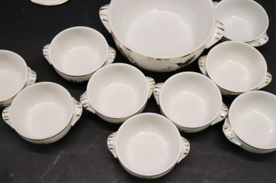 11 Pillivuyt &amp; Cie Soup Bowls /Serving Bowl