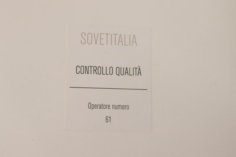 Sovetitalia Enameled Metal &amp; Glass Breakfast Table