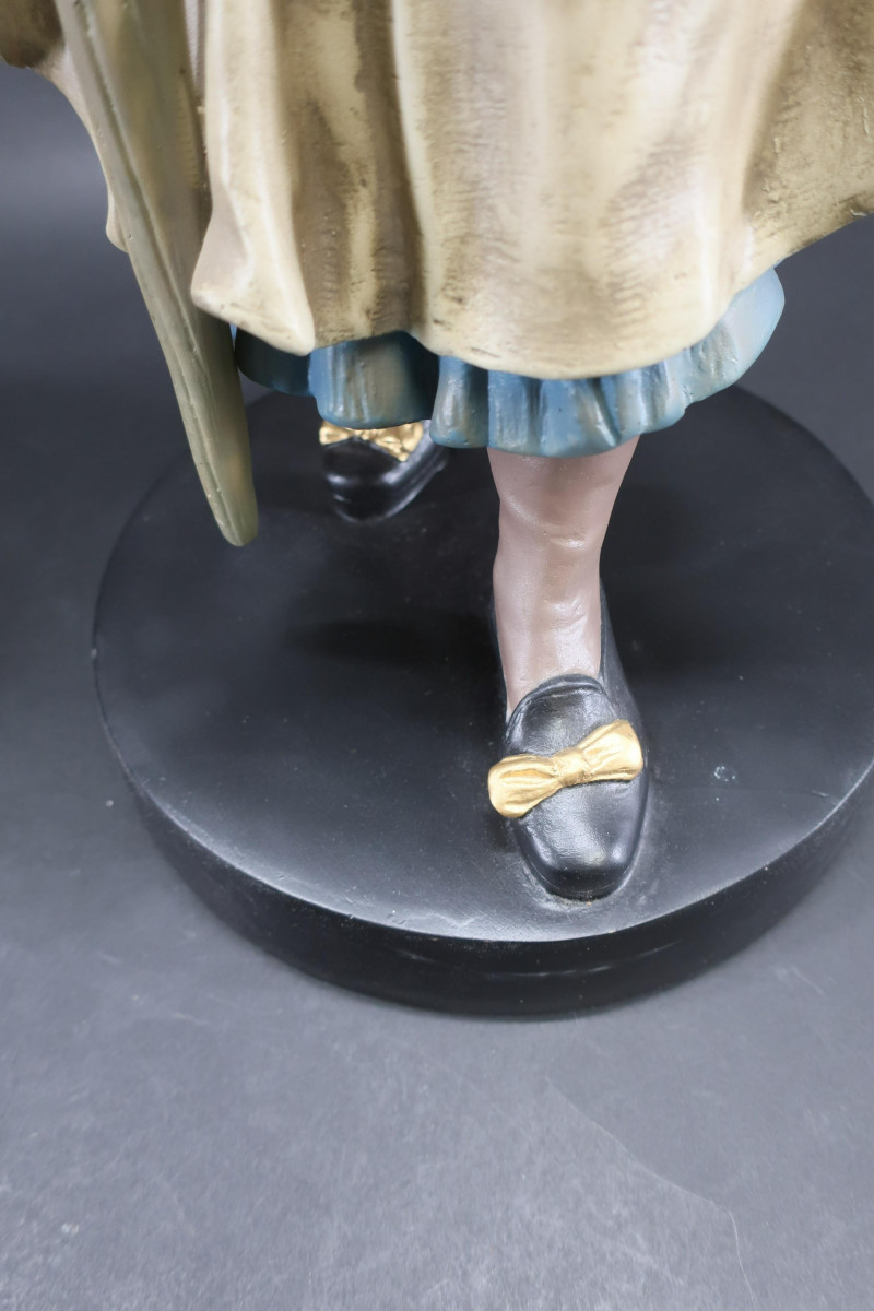 Pair Bunny Rabbit Composition Figures