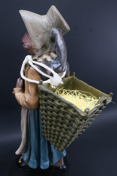 Pair Bunny Rabbit Composition Figures