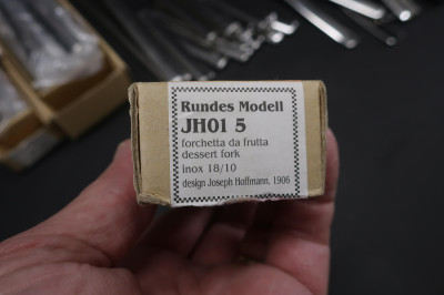 Lg. Joseph Hoffmann Alessi Stainless Flatware Svc