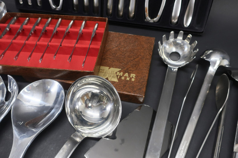 Mostly German Stainless Flatware &amp; Serving Items