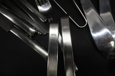Mostly German Stainless Flatware &amp; Serving Items