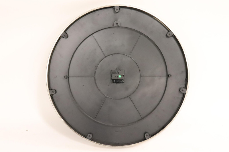 Karlsson Polished Metal Wall Clock