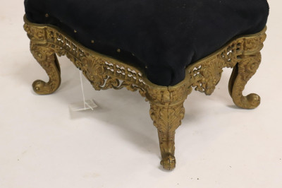 Neo-Classic X-form Bench &amp; Victorian Stool